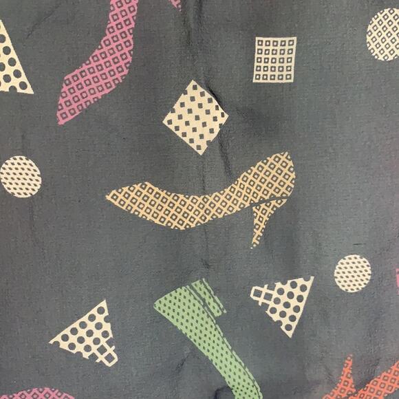 Talbots | Silk Neck Hair Scarf Shoes Design Square 21”x21” - Picture 4 of 6